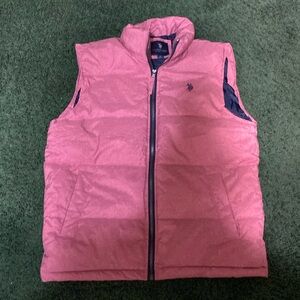 Men’s brand new US Polo pink vest